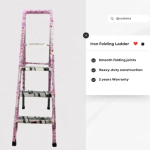 Iron Folding Ladder.
